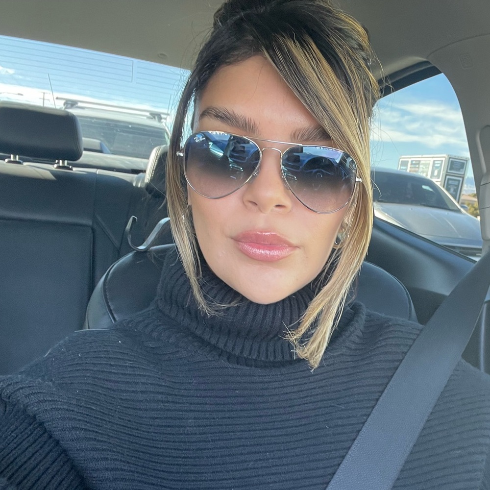 Ray-Ban Silver Aviator Sunglasses